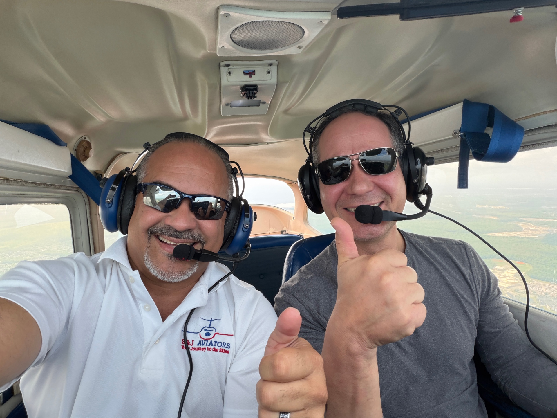 David on a Cessna 150
